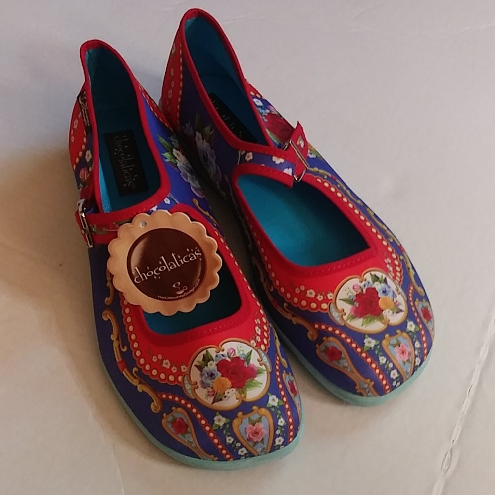 Women's Hot Chocolates designs shoes flats 9 New